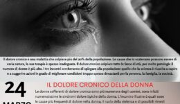 DOLORE CRONICO | CICLO DI SEMINARI DIRETTI ALLA POPOLAZIONE