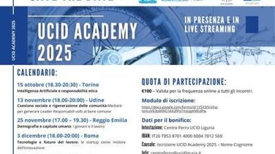 Formazione giovani | UCID Academy 2025
