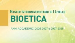 Bioetica | Master Interuniversitario I° livello